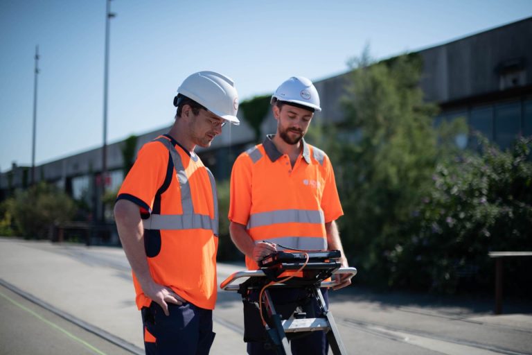 Programmation du géoradar pour de la détection de réseaux enterrés