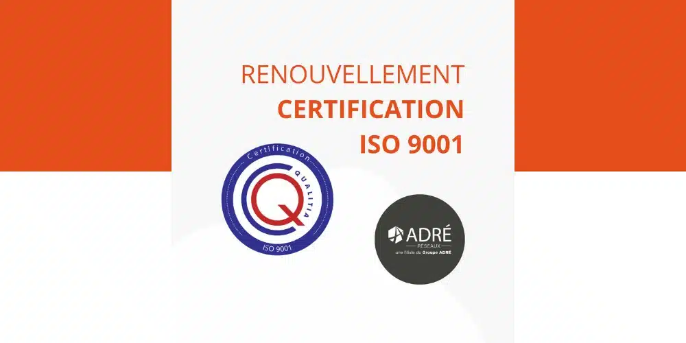 Logo Renouvelle certification ISO 9001
